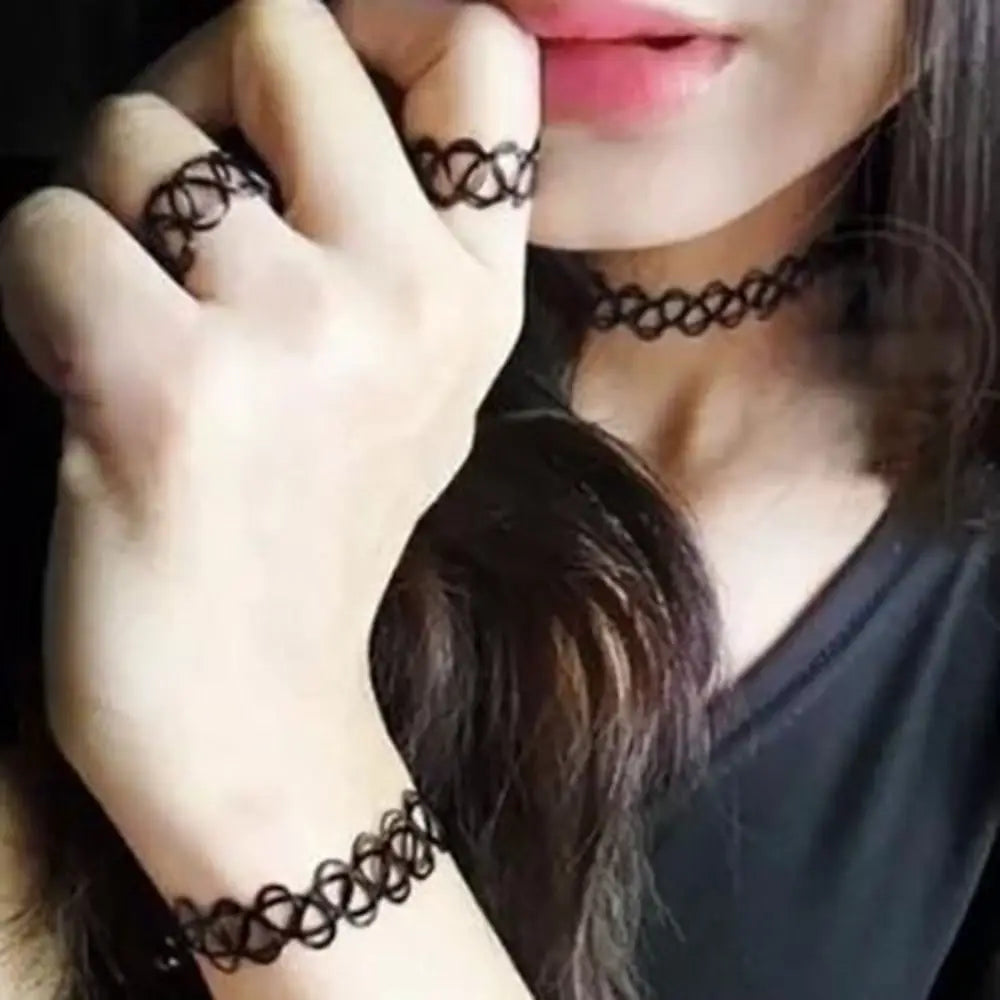 Tattoo Choker Necklace